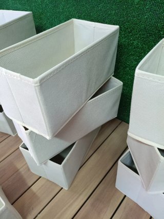 SONGMICS Organizadores Cajones, Juego de 12 Cajas