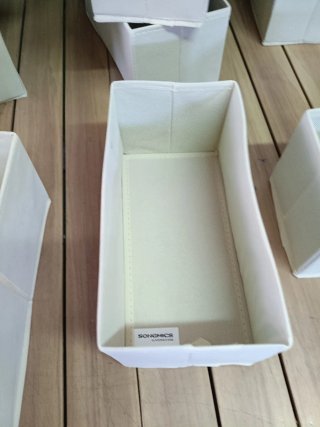 SONGMICS Organizadores Cajones, Juego de 12 Cajas