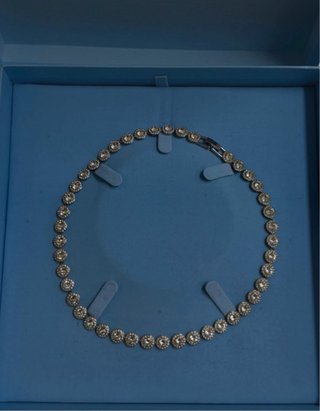 Collar Swarovski Angelic Plata , verificacion.