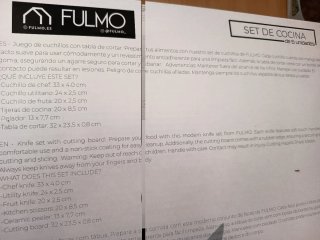 Set de Cocina FULMO 6 Unidades