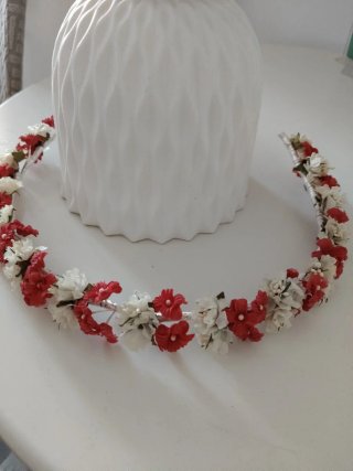 Diadema Tiara Flores Boda Comunión
