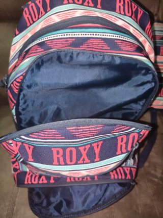 Mochila-carpeta-estuche Roxy