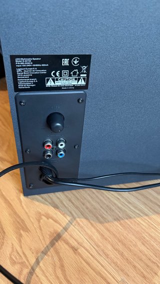Logitech Z333 Altavoces 2.1 Negro