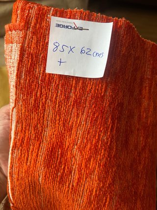 Retales de tapicería varios colores