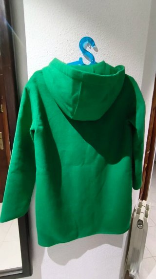 Abrigo United Colors of Benetton verde