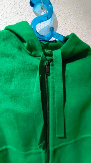 Abrigo United Colors of Benetton verde
