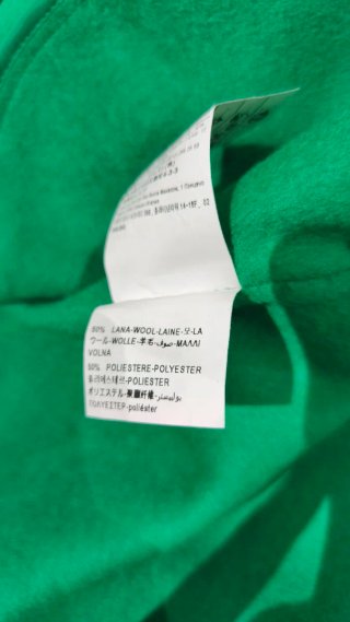 Abrigo United Colors of Benetton verde