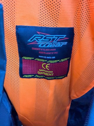 Chaqueta Moto RST Negra