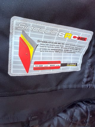 Chaqueta Moto RST Negra