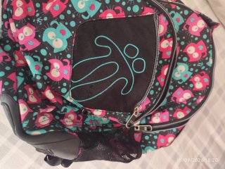 Mochila Totto juvenil l Estampado Gatitos