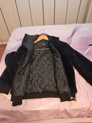 Chaqueta pelo negra