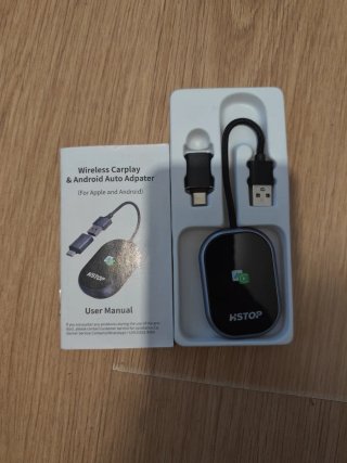 Adaptador CarPlay y Android Auto Inalámbrico