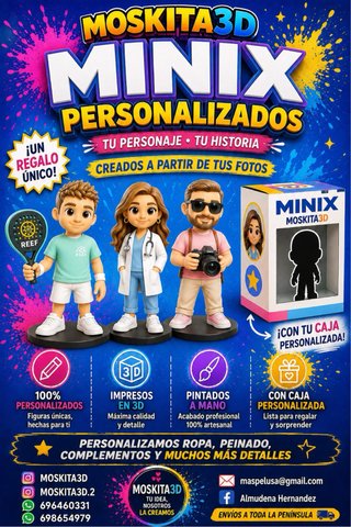 Figura Minix personalizado