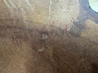 Cuadro Virgen Antiguo