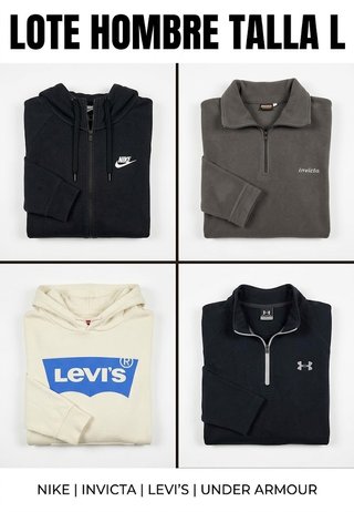 Lote Otoño Hombre L - Under Armour, Nike , Levis -