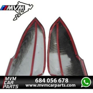 Carcasas de espejo look fibra de Carbono para BMW