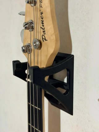 Soporte Pared Guitarra/Bajo Negro