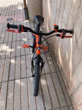 Bicicleta infantil 16 pulgadas naranja