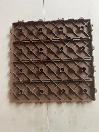 42 Baldosas Tarima PE 30x30cm Exterior 3,78m2