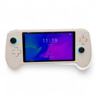 CONSOLA AMBERNIC RG 557  BLANCA + CAJA + ESTUCHE