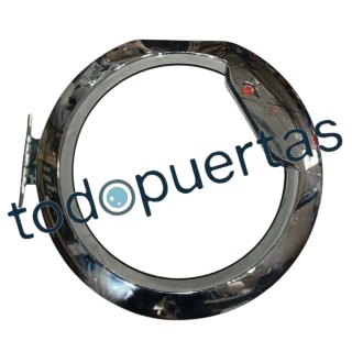Puerta Lavadora Hoover Cromada