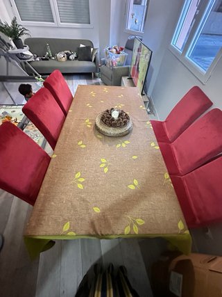 Mesa Comedor + 6 Sillas