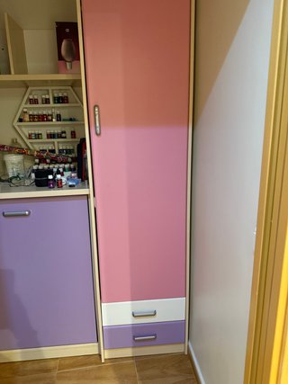Mueble estudio a medida con cama