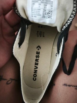 Converse plataforma mujer negras
