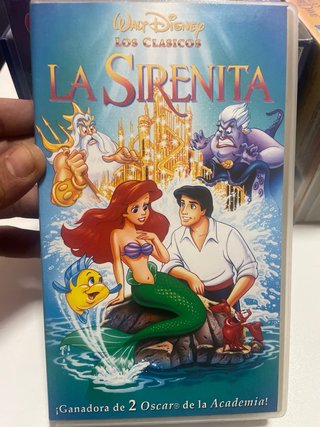 Lote peliculas VHS infantiles