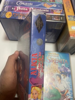 Lote peliculas VHS infantiles