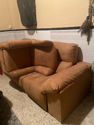 Pack 3+1 Sillones Marrones Tela