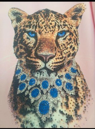 Conjunto Tatu rosa y leopardo
