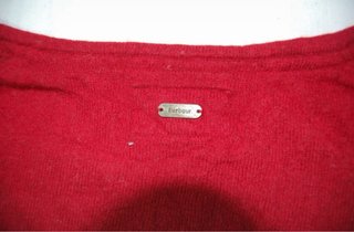 Maglione Barbour Donna Taglia S Rosso