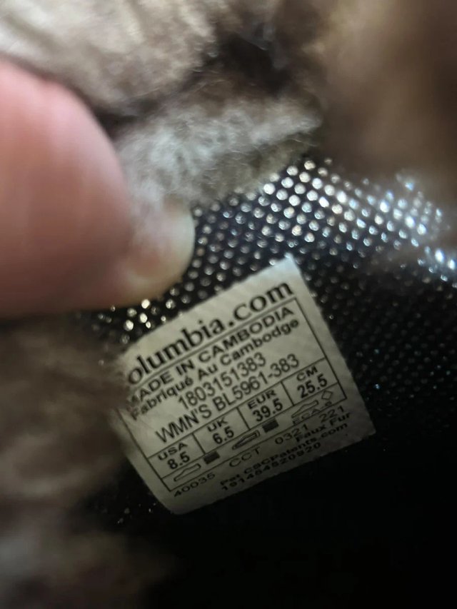 Botas de invierno mujer Columbia Minx III talla 39