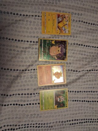 Cartas Pokémon 25 Aniversario