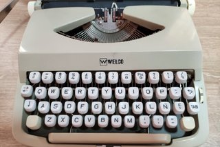Máquina de escribir portátil Welco 205 T