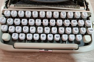 Máquina de escribir portátil Welco 205 T