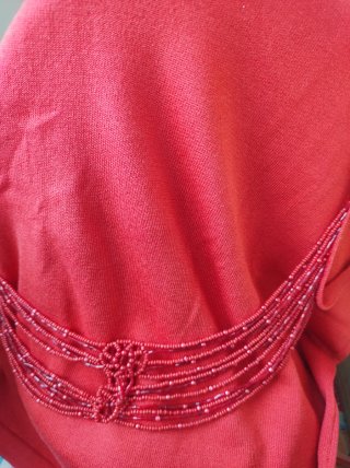 Camiseta Tintoretto tirantes con abalorios