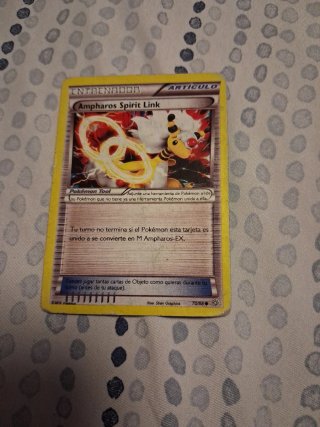 Carta Pokémon Ampharos Spirit Link