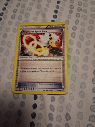 Carta Pokémon Ampharos Spirit Link