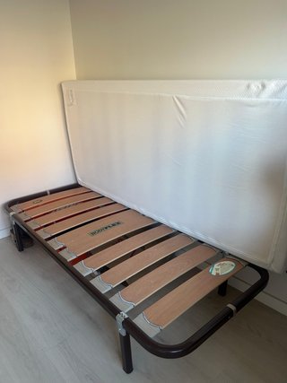 Colchón Zinus + somier Bodyflex