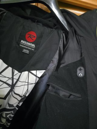 Giubbotto da sci Rossignol Racing Team Nero