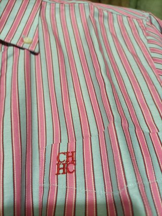 Camisa Carolina Herrera Rayas M
