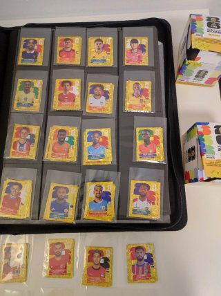 Cromos Panini Gold  Crumple Mundial 2026 ORO