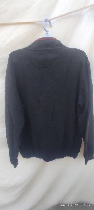 Jersey 1/4 cremallera rayas