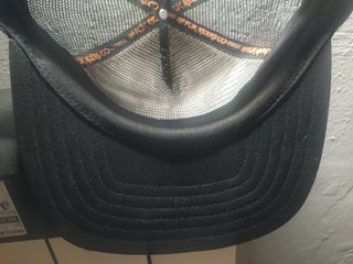 Gorra Fox Negra y Naranja