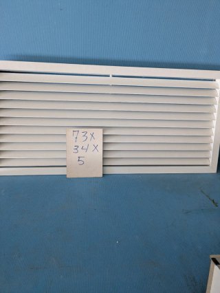 Rejillas Aluminio Aire Ventilación Nuevas