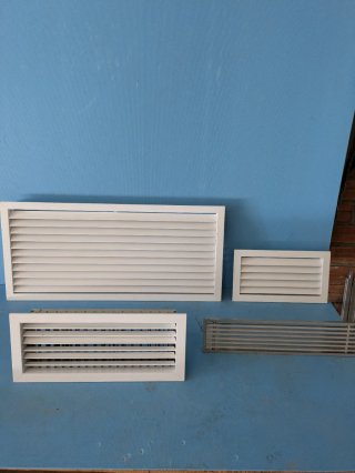 Rejillas Aluminio Aire Ventilación Nuevas
