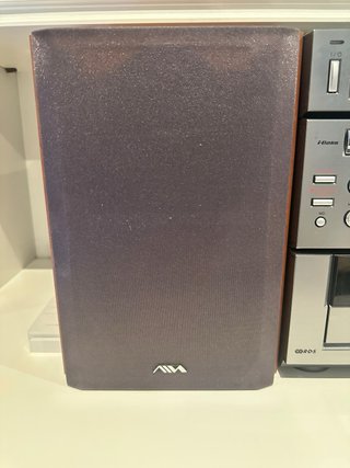 Equipo Hi-Fi AIWA con 2 altavoces