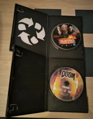 2x1 Películas DVD: Objetivo La Casa Blanca y Doom